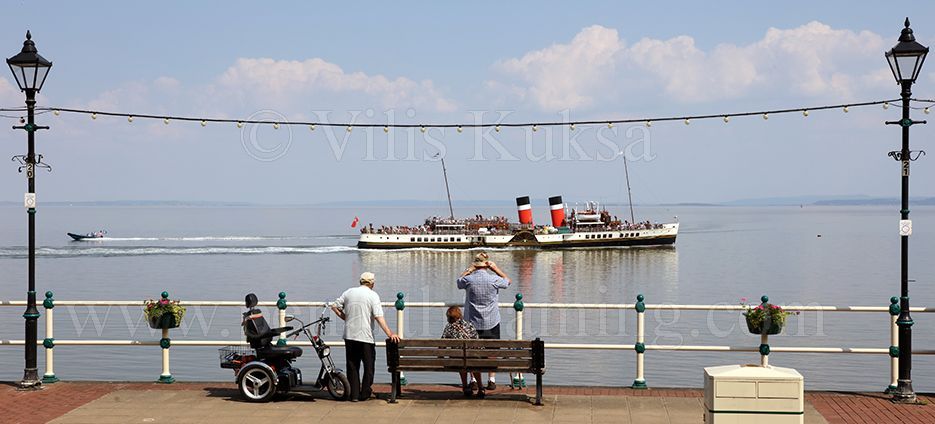 Waverley Leaving Penarth Pier