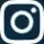 Logotipo do Instagram em fundo escuro, ícone de câmera branca em um quadrado arredondado.