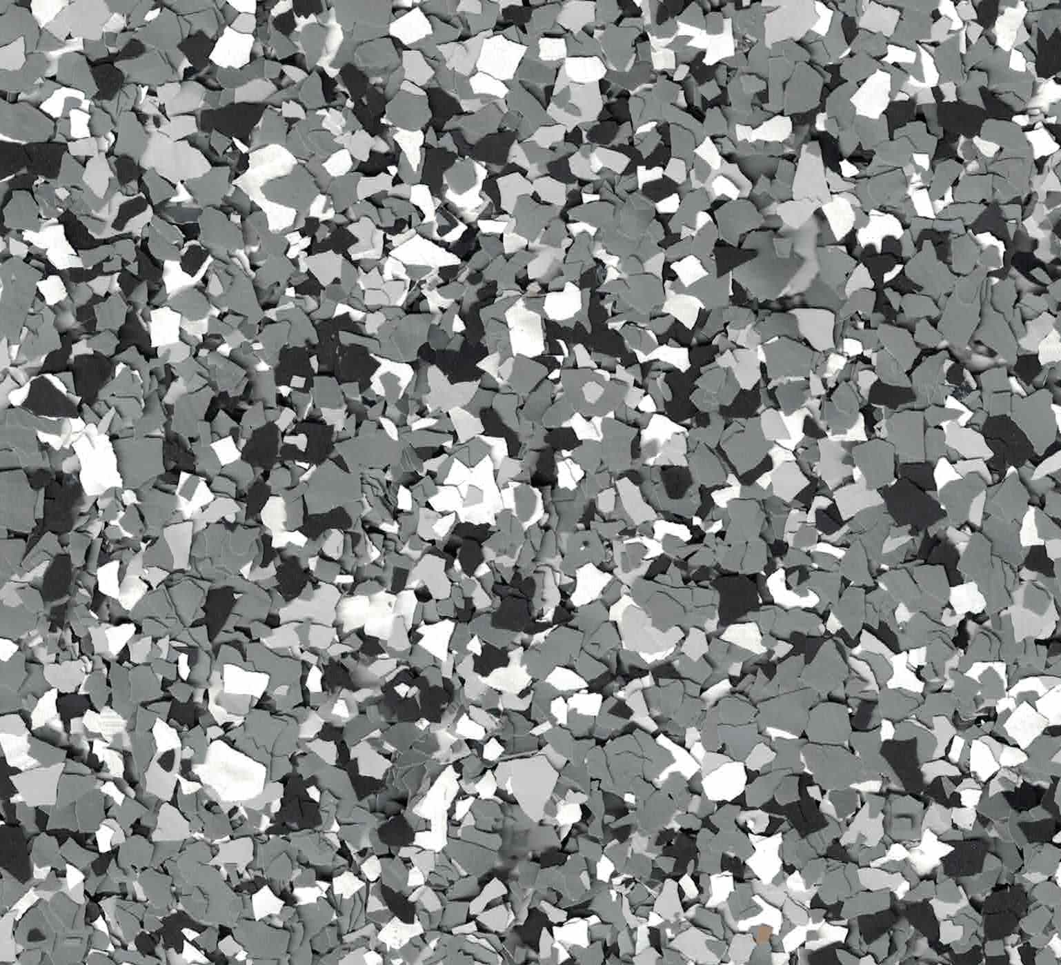 Abstract black, white, and gray speckled mosaic pattern