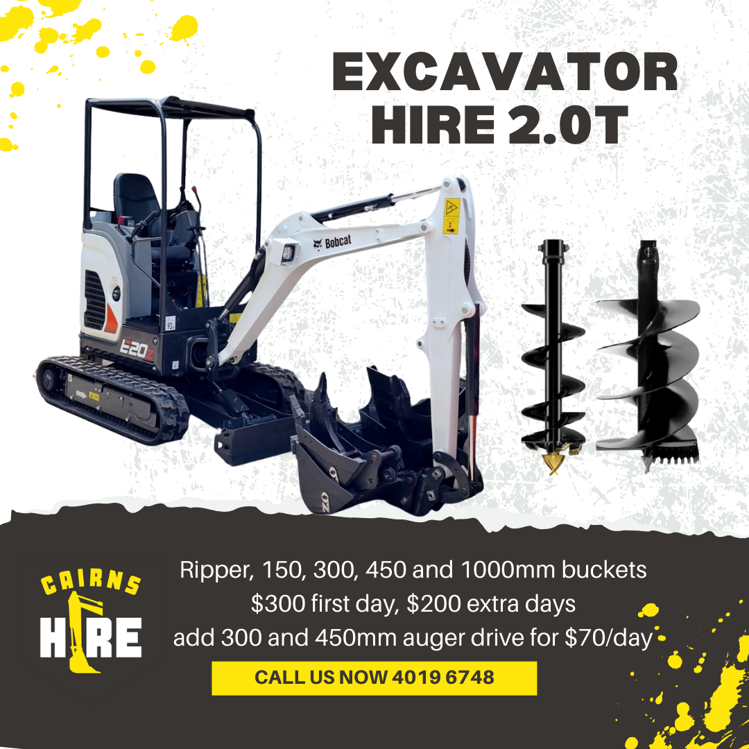 Cairns Machinery & Equipment Hire Cairns Hire