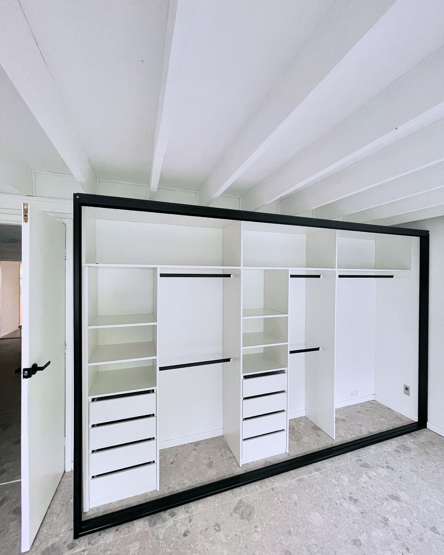empty wardrobe