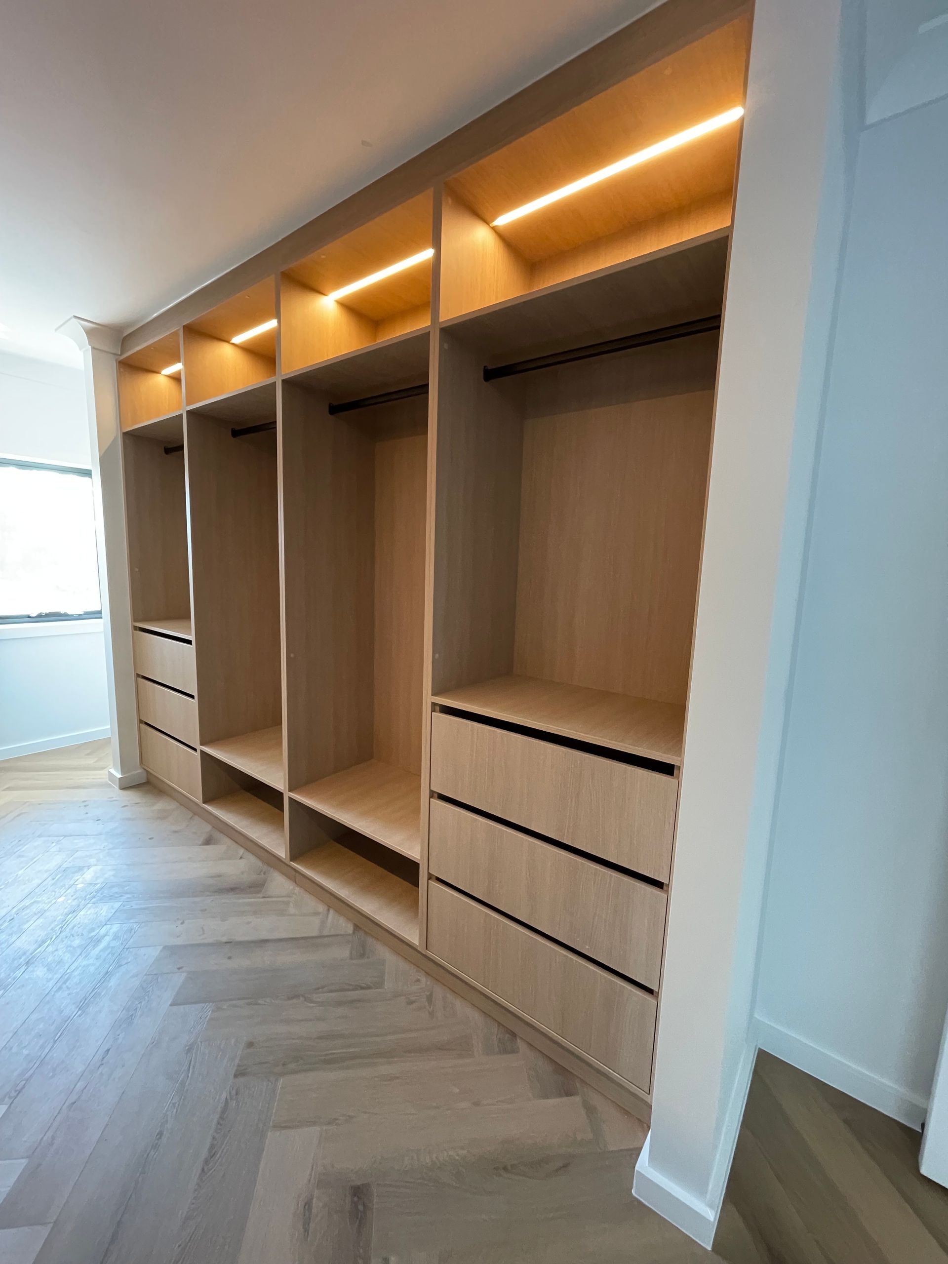 empty wardrobe