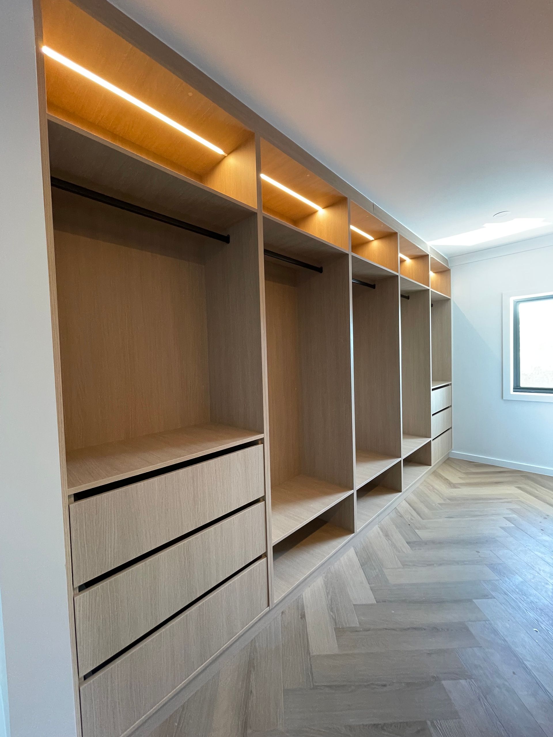 empty wardrobe