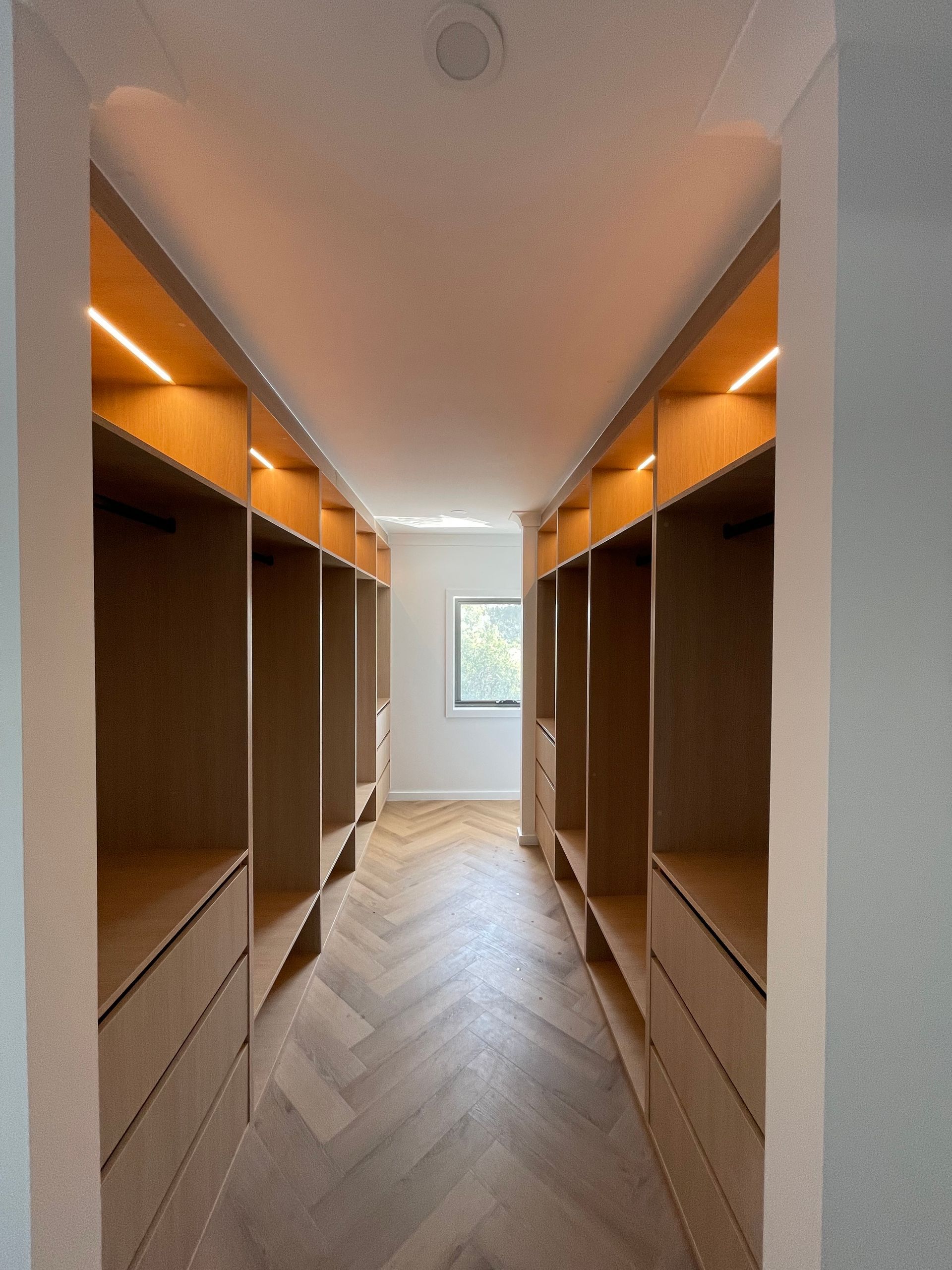empty wardrobe