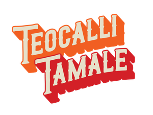 a logo that says teocalli tamale on it