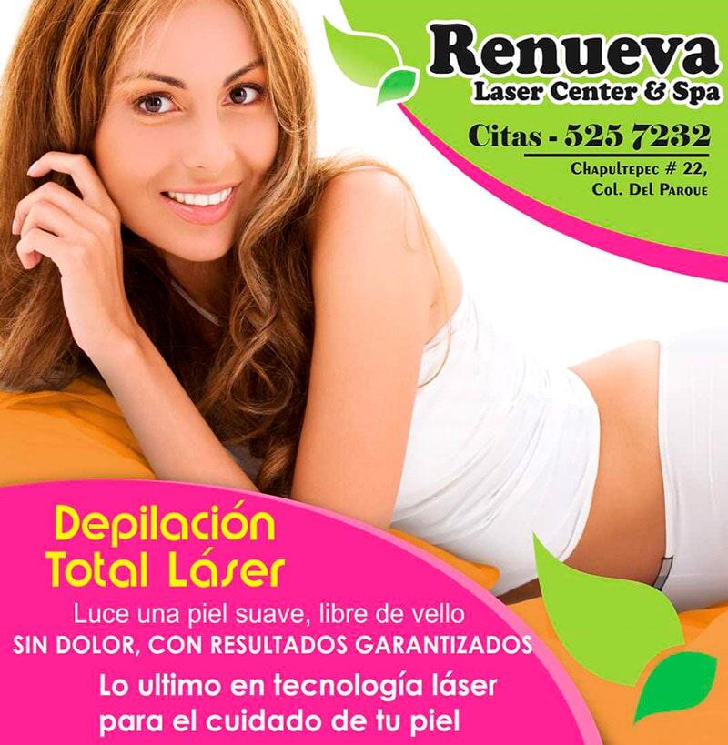 RENUEVA LÁSER CENTER & SPA - Depilación laser RENUEVA LÁSER CENTER & SPA - Depilación laser