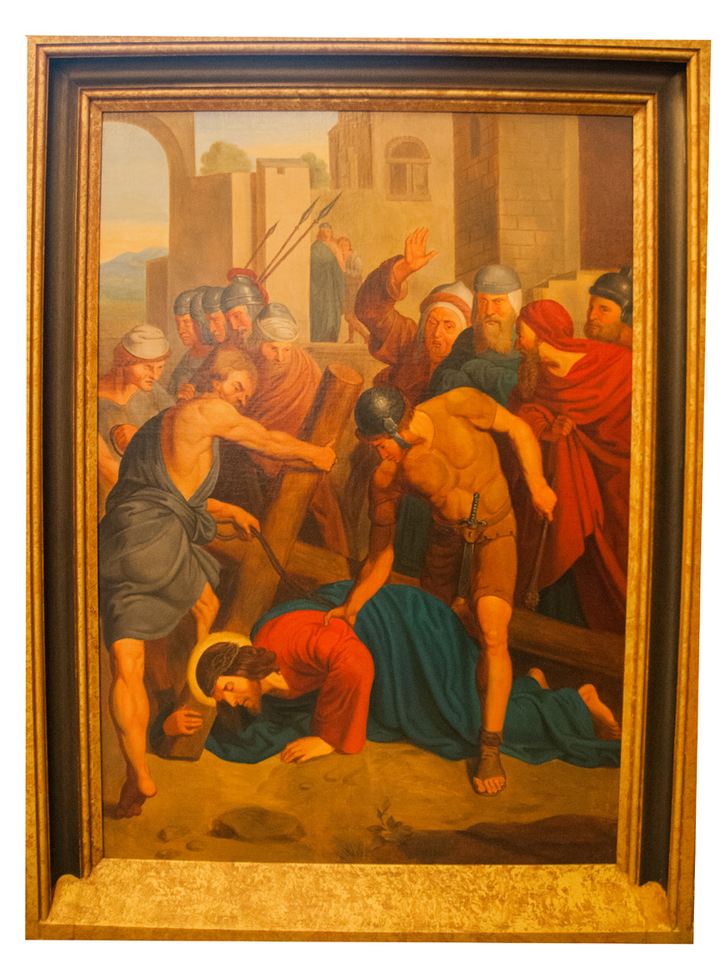 Statie 7: Jezus valt voor de tweede maal
