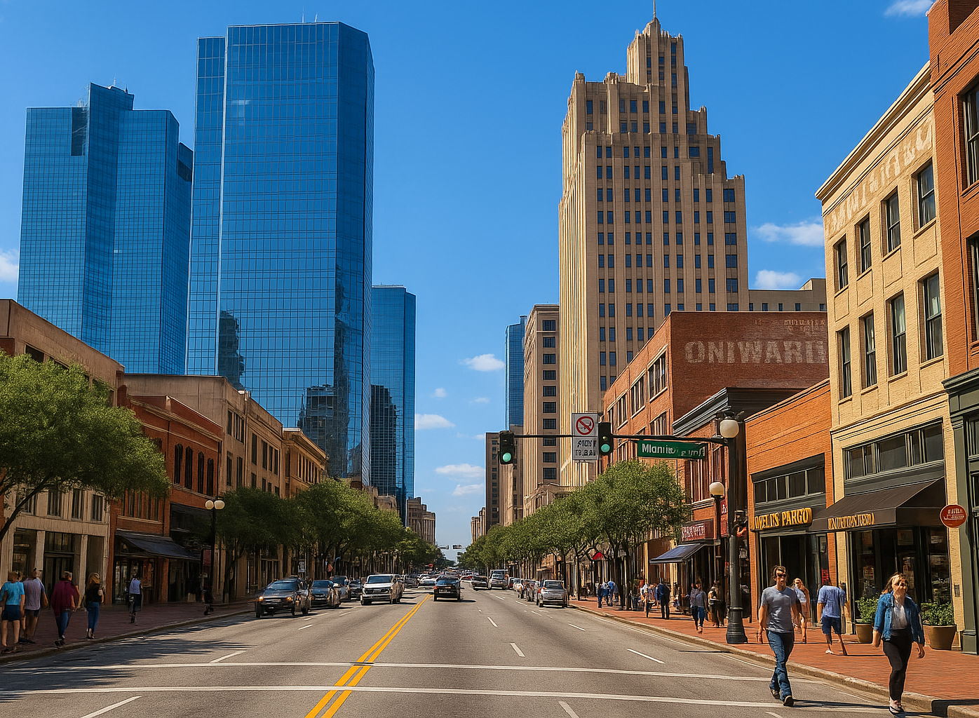 Downtown Fort worth Texas - 49Van Furniture Delivery and Small moves