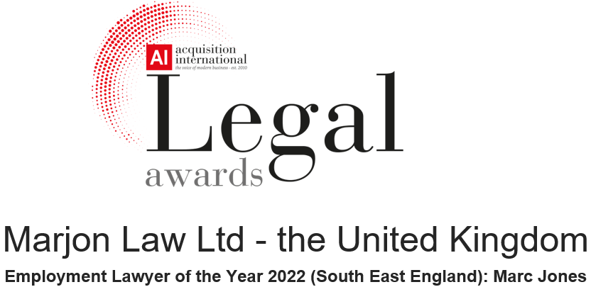 Employment Lawyer of the Year 2022 (South East England): Marc Jones - Marjon Law