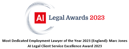 Marc Jones - Most Dedicated Employment Lawyer of the Year 2023 (England) Marc Jones - Most Dedicated Employment Lawyer of the Year 2023 (England)