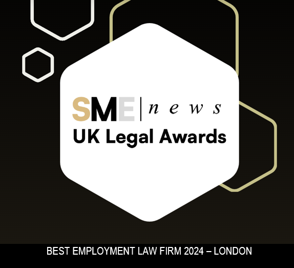 Marjon Law - SME News UK Legal Awards - Best Employment Law Firm 2024 - London Marjon Law - SME News UK Legal Awards - Best Employment Law Firm 2024 - London