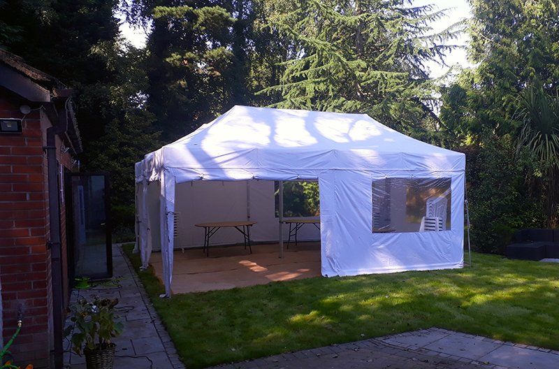 4m wide marquee for hire
