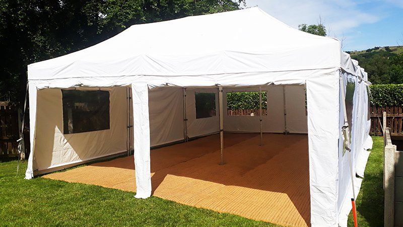 4m wide marquee for hire