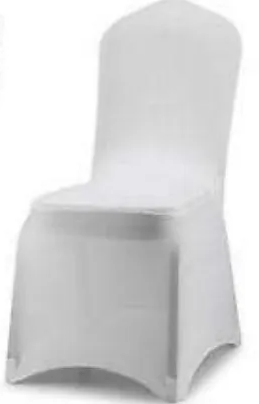 White Plastic Chair white plastic bistro chair with chair cover