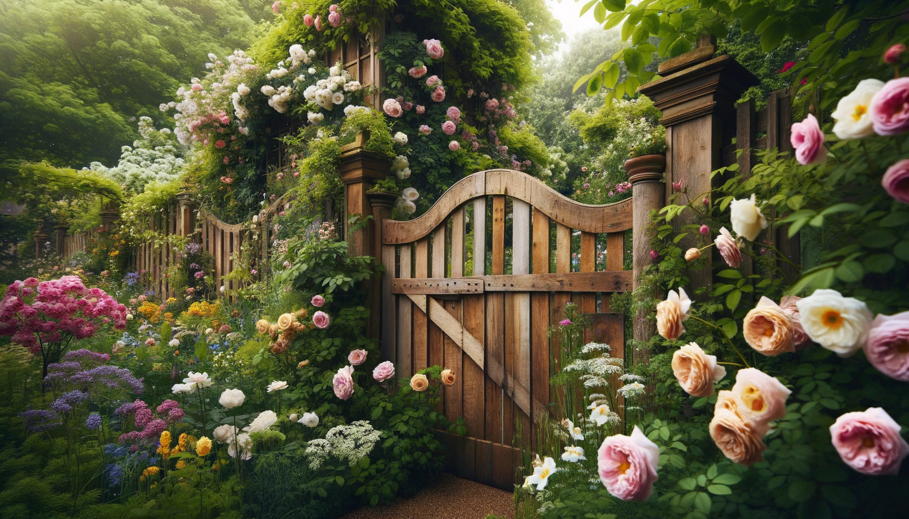Landscaping and fencing