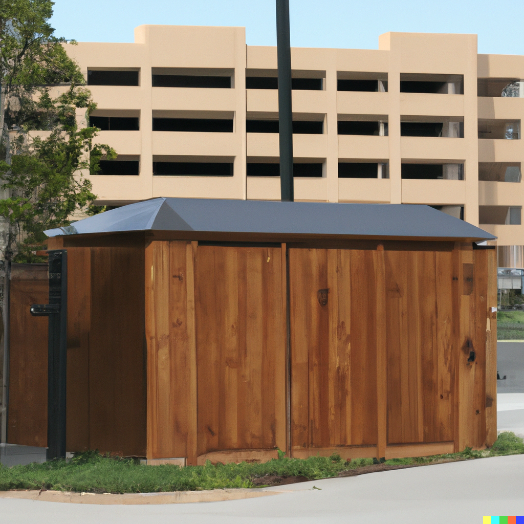 Dumpster Enclosure Installation Illinois