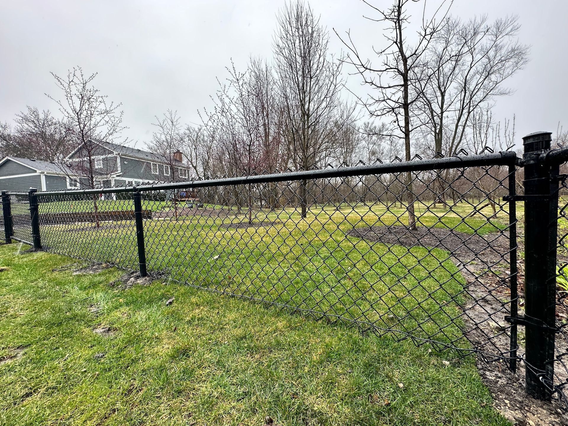 chain link fence installation Illinois