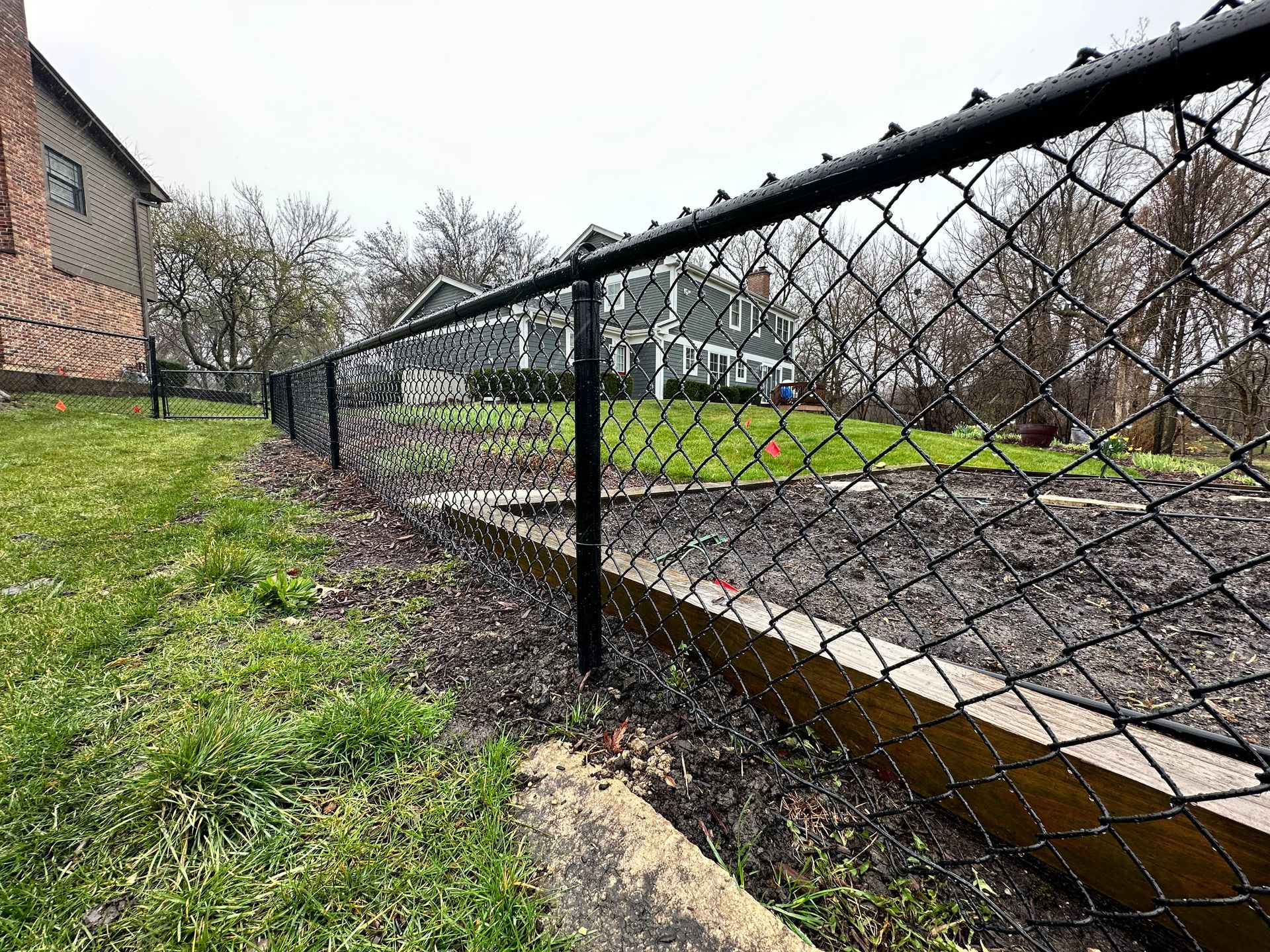 chain link fence installation Illinois