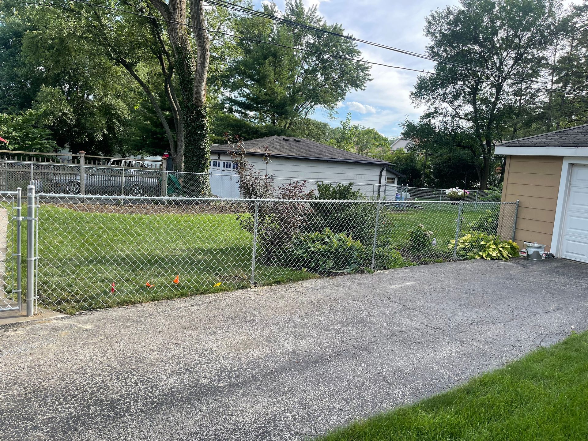 chain link fence installation Illinois