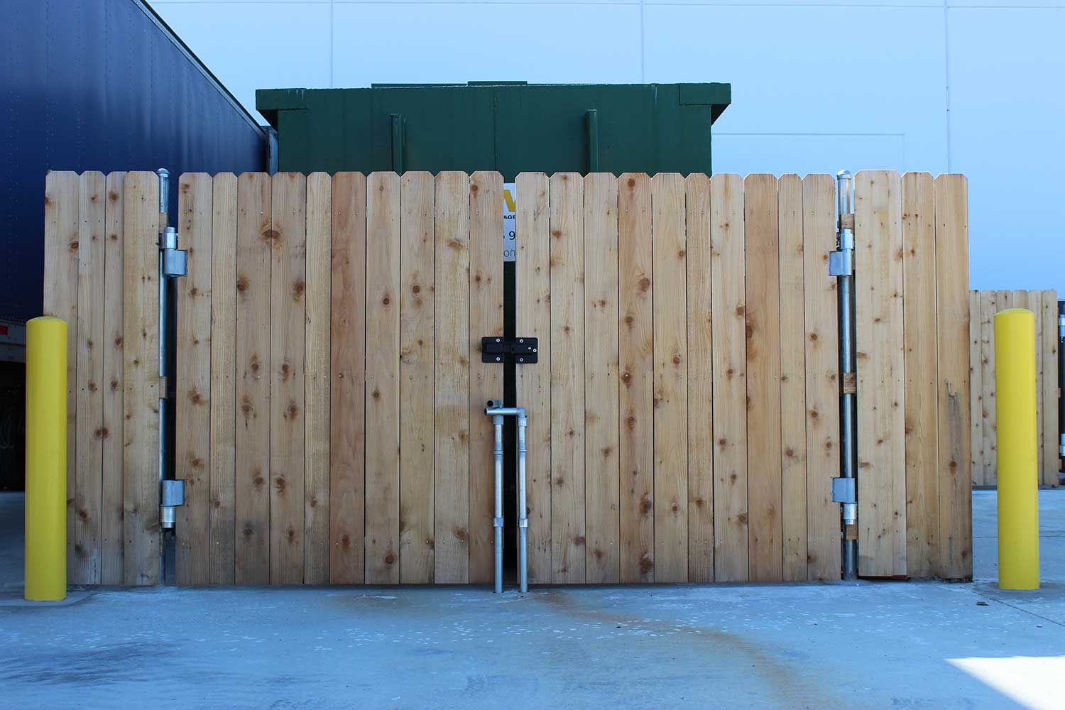 dumpster enclosures trash enclosure installation illinois