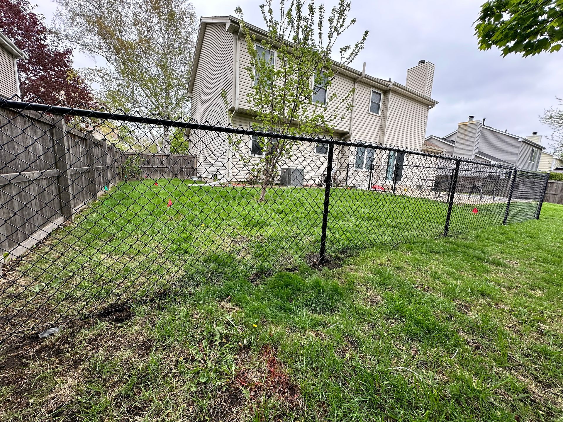 chain link fence installation Illinois