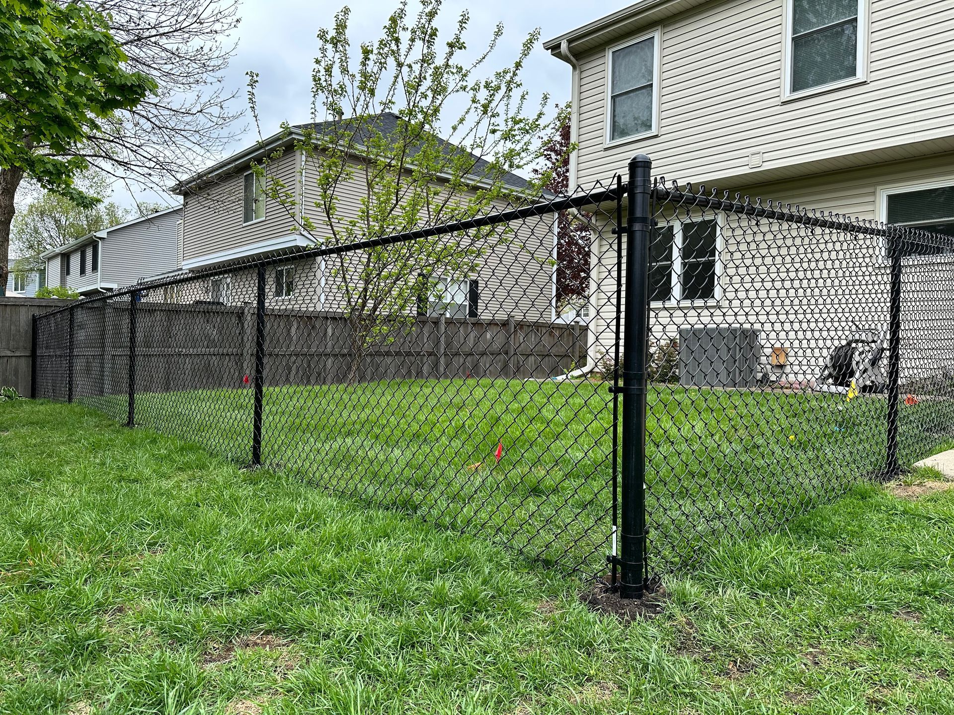 chain link fence installation Illinois