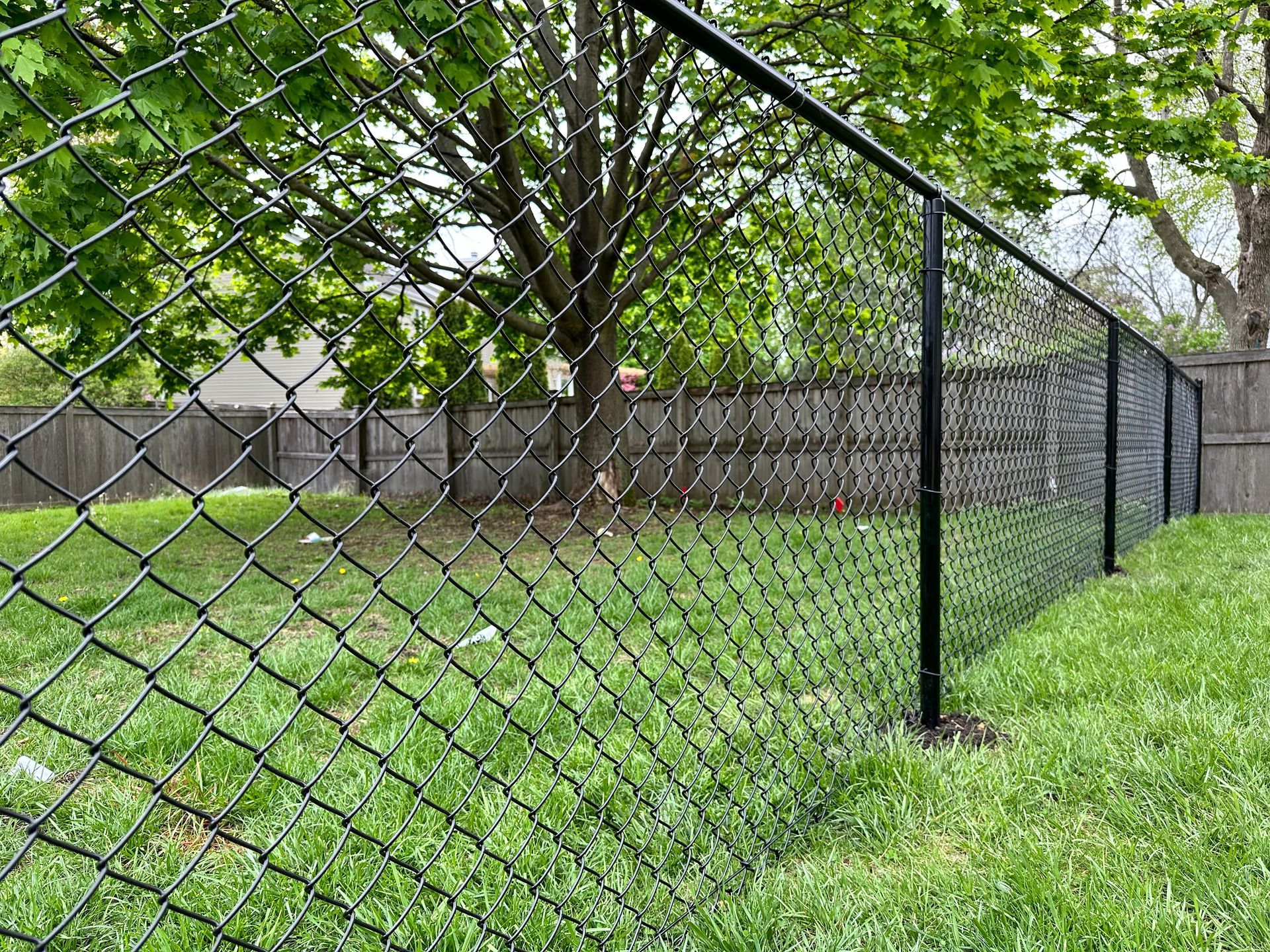 chain link fence installation Illinois