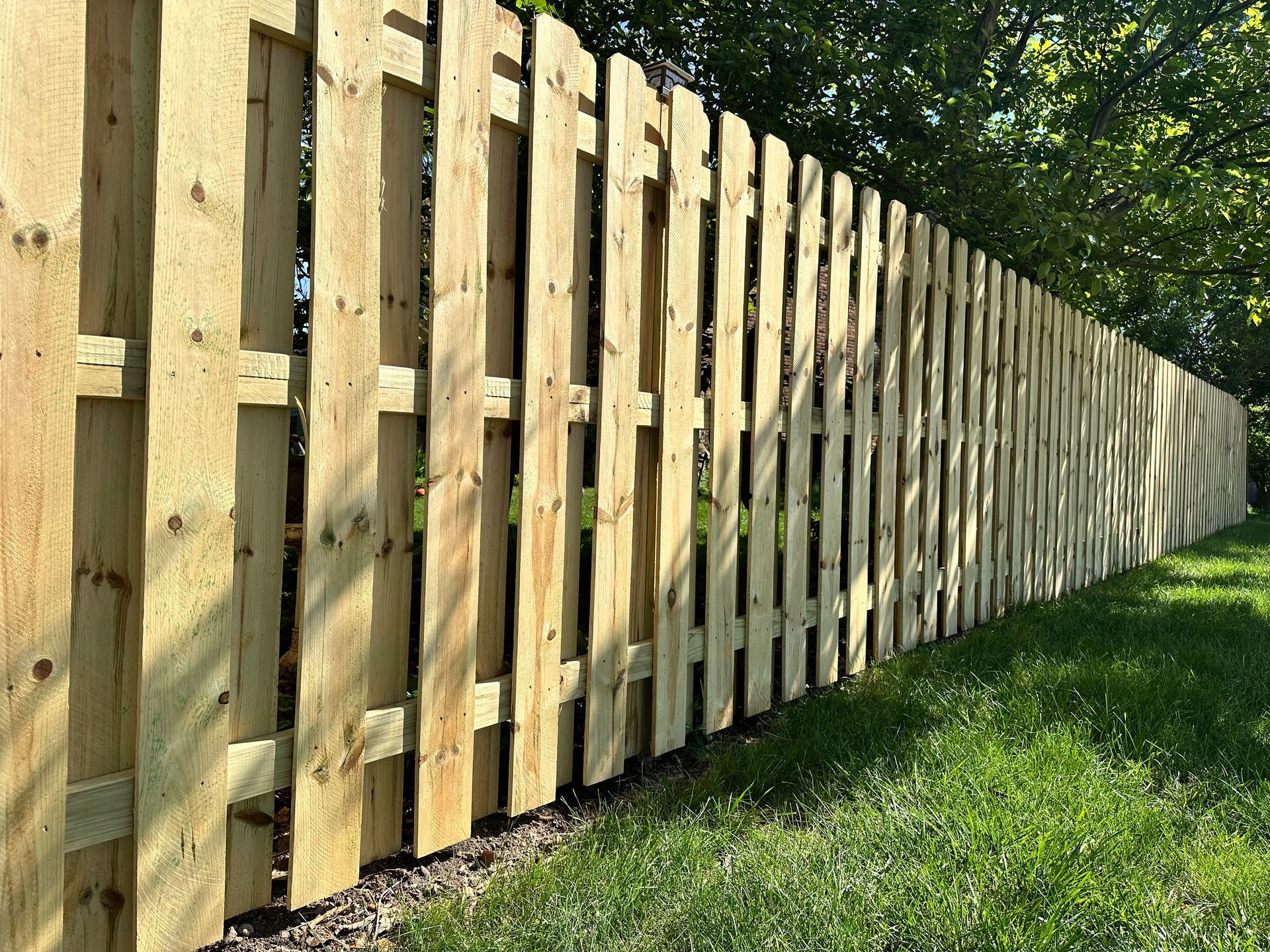 wood fence installation Illinois