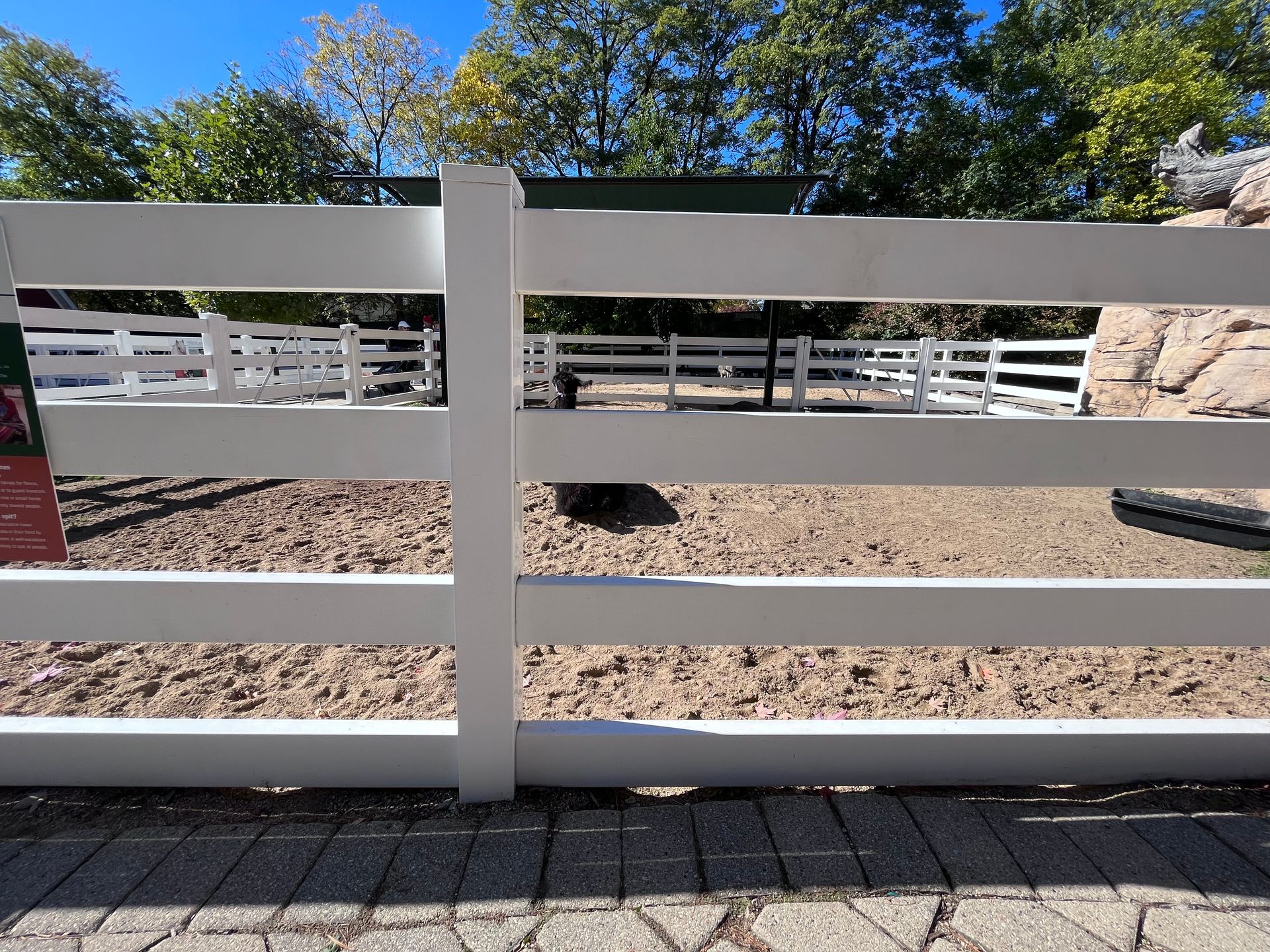 vinyl split rail fence installation illinois