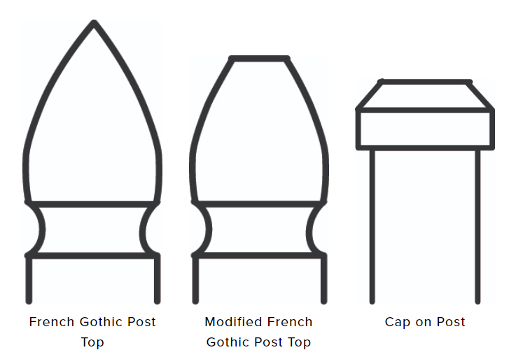cedar fence styles