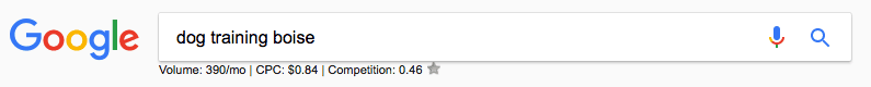 Google Search Box