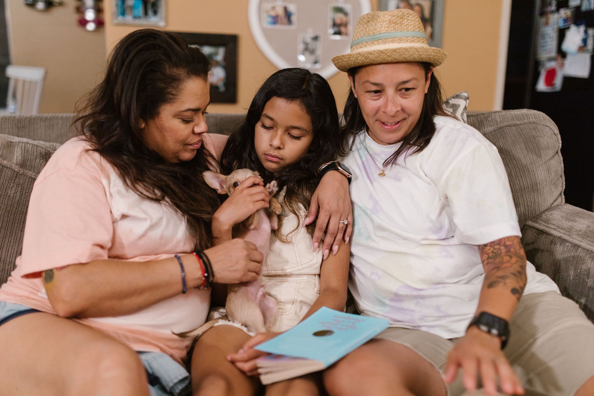 diverse family, same sex couple, two mothers and a child, same sex adoption