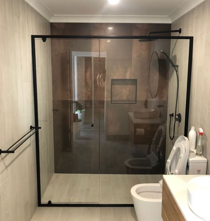 SemiFrameless Shower Screens Gold Coast GC Shower Screens