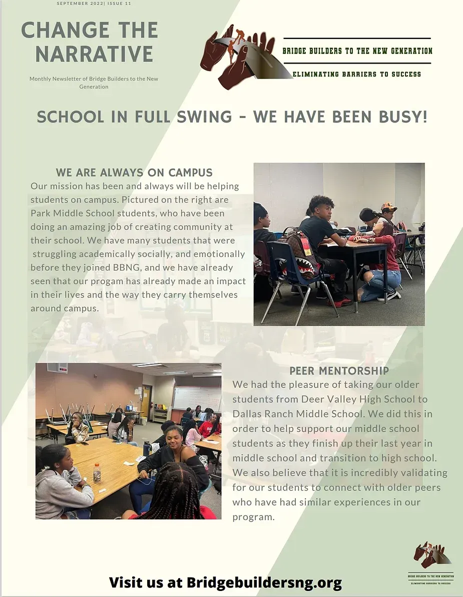 September newsletter page 1