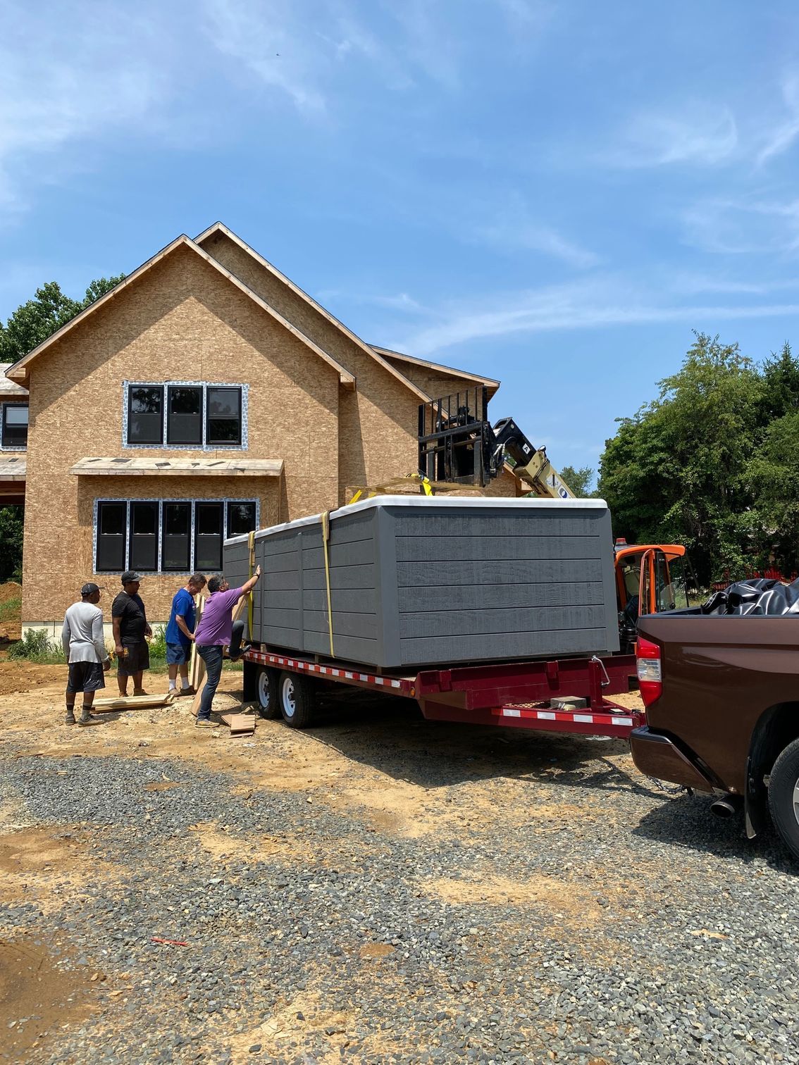 Spa Delivery Residential