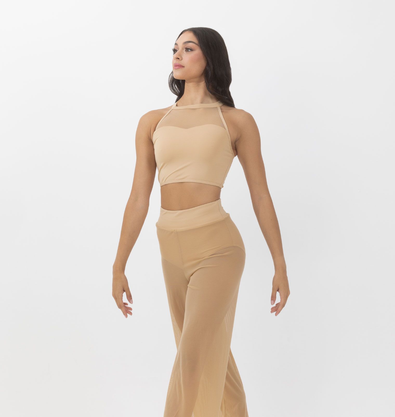 A Woman Is Wearing A Crop Top And Wide Leg Pants — Dance Jam In Burnside, QLD