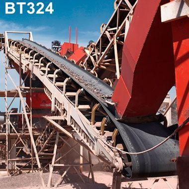 Banda transportadora 24'' 3 capas (banda 330 PIW, banda 3/16 X 1/16 y banda EP100)