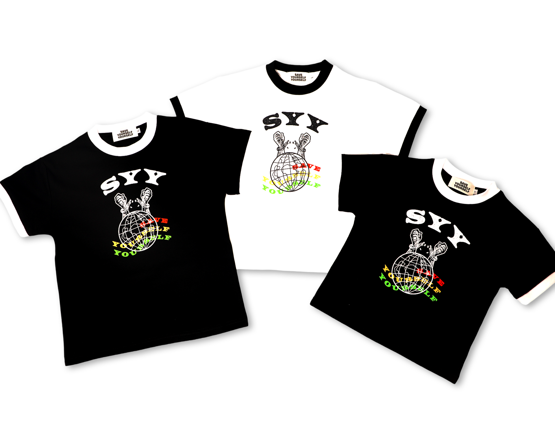 【COYSEIO】 PRONG SNAP MINI LOGO TEE ♥2COLORS SHOP - TOPS - coyseio