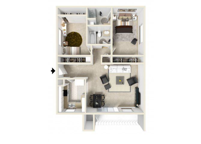 2 Bed | 2 Bath