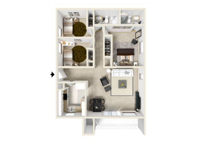 3 Bed | 2 Bath