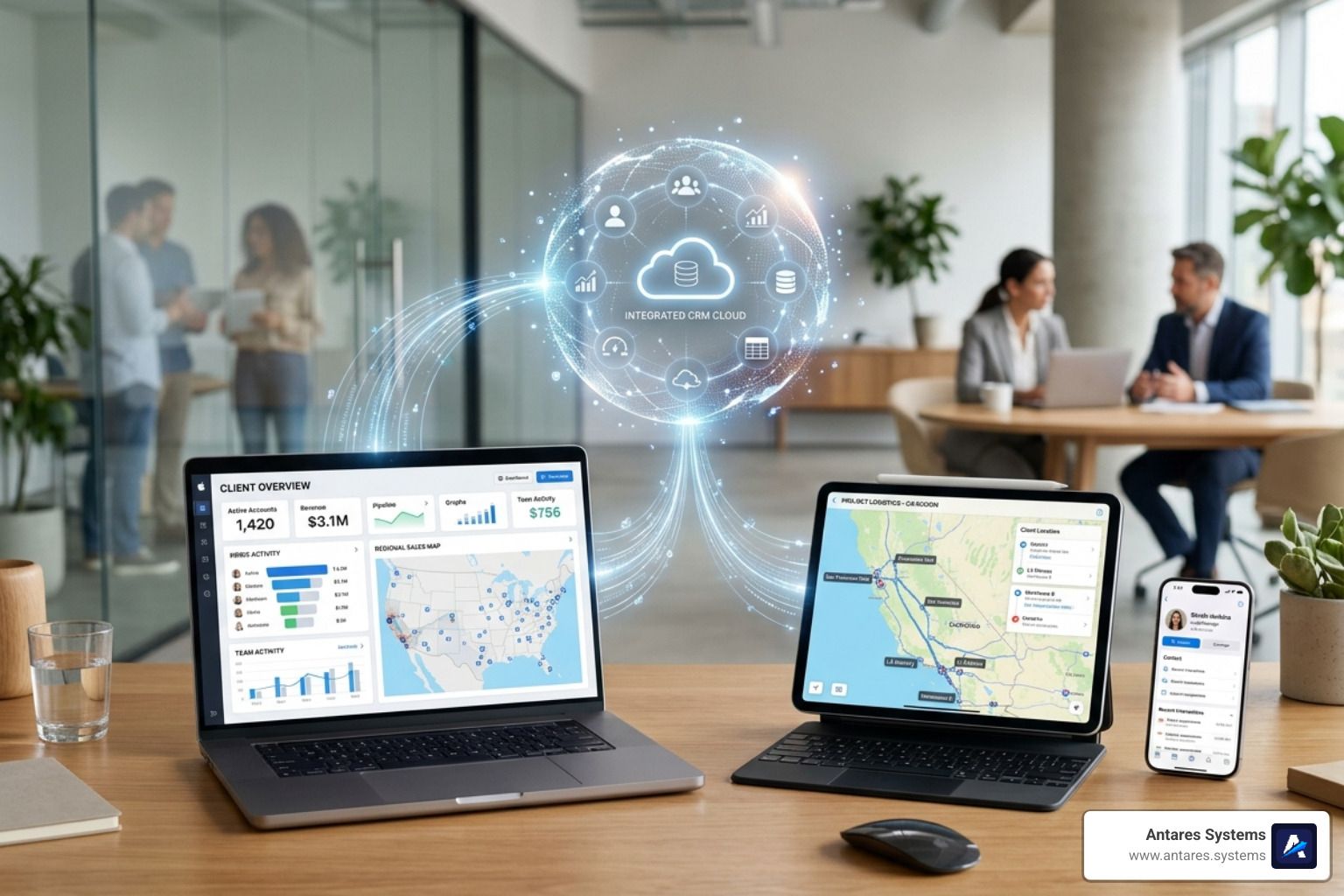 Apple Business Connect CRM integration