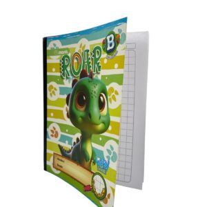 Cuaderno con título “Nitro Speed” y gráfico de coche deportivo.