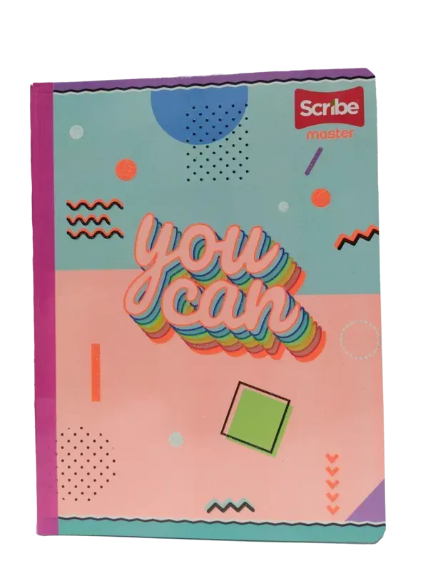 Cuaderno con texto