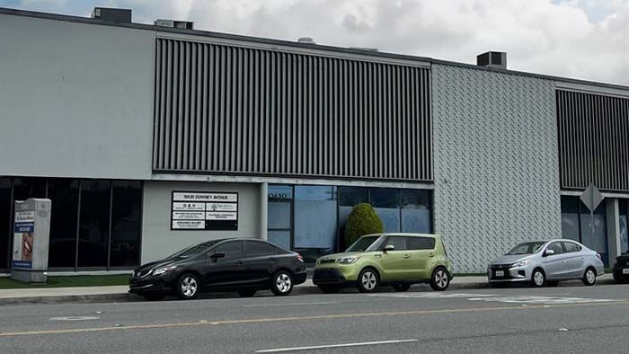 Exterior view of Risher Mortuary & Cremation Service in Downey, CA