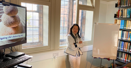ICF-Certified Coach Aries Yeo leading workshop