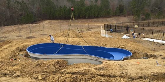 pool installation 1