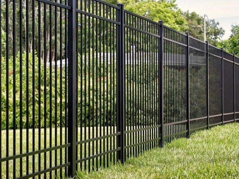 metal fencing getting close to needing replacement