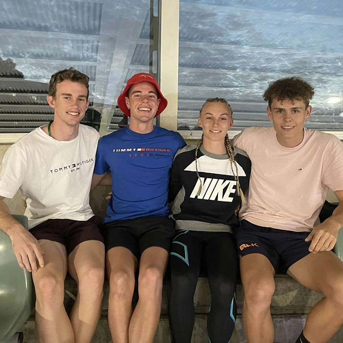 Jai Gordon — Athlete — with friends