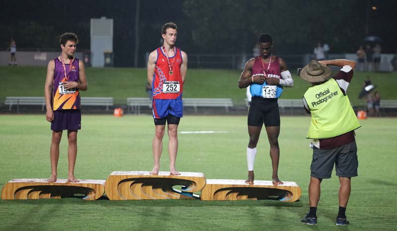 jai on podium