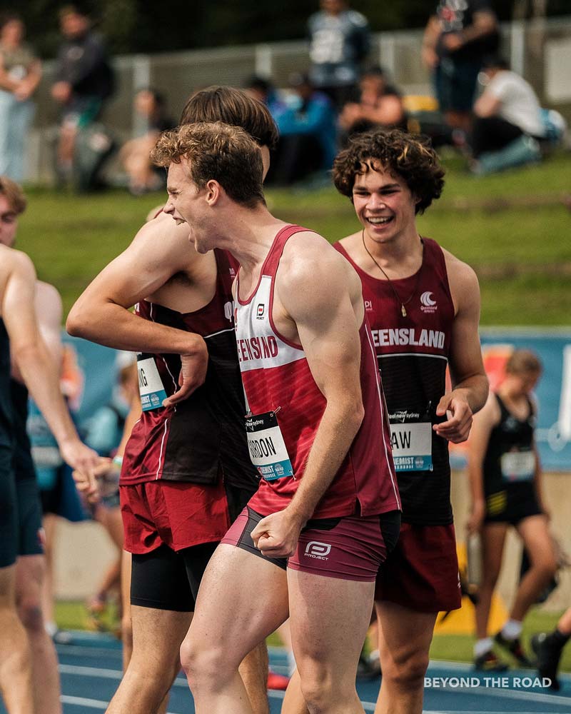 joy after winning